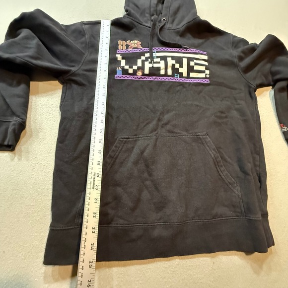 🕹️ Vans x Nintendo Donkey Kong 8-Bit Retro Gamer Collab 2016 Hoodie Men M - Picture 8 of 13